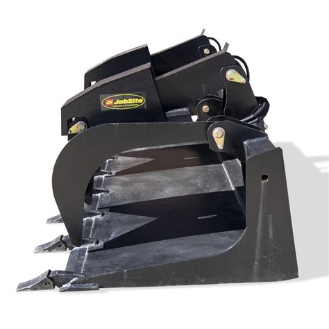 60 skid steer grapple bucket|skid steer scrap grapple bucket.